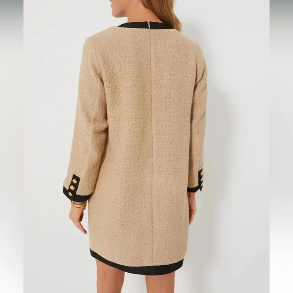 Tan Coco Tweed Bow Dress
POMANDER PLACE - Picture 4 of 11